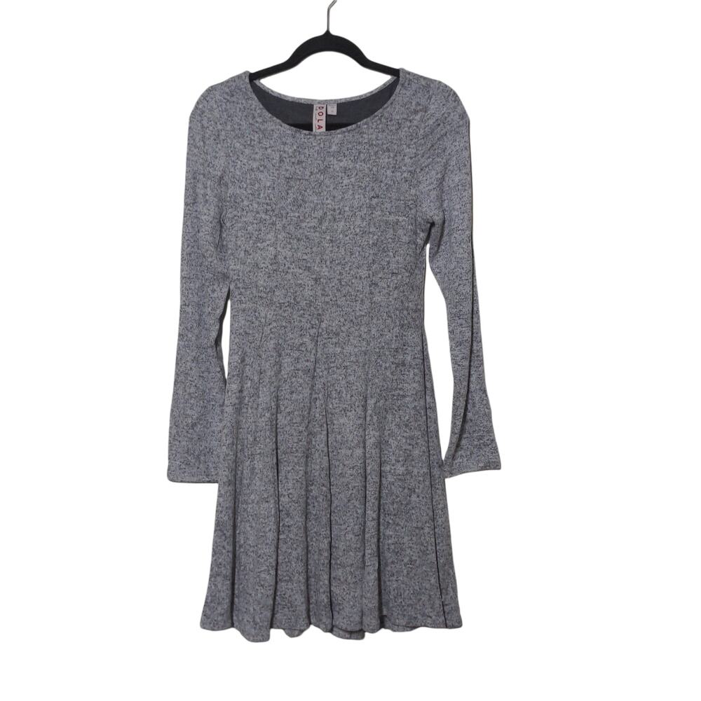Anthropologie Dolan Left Coast Piper Pleated Skater Dress in Gray – Sz XS – EUC